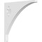 Ekena Millwork Turner Architectural Grade PVC Corbel, 1 7/8"W X 18"D X 18"H CORP01X18X18TU - alternate 1
